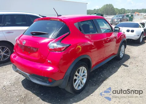 2015 Nissan Juke Sl из США, поврежденный, VIN JN8AF5MR6FT500944